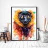 Red ruffed lemur